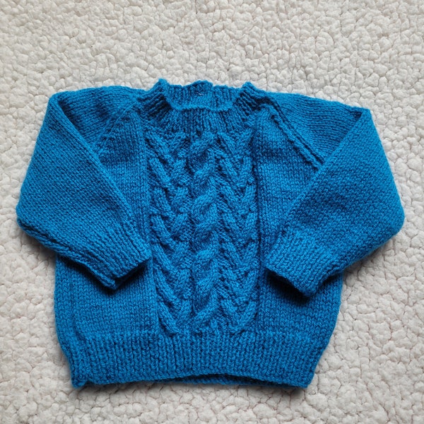 Knitted Baby Jumper - Etsy