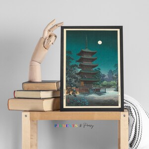 Tsuchiya Koitsu Japanese Wall Art, Japan Woodblock Print, Japanese Traditional Print Ukiyo-e Art Ukiyoe PRINTABLE #6