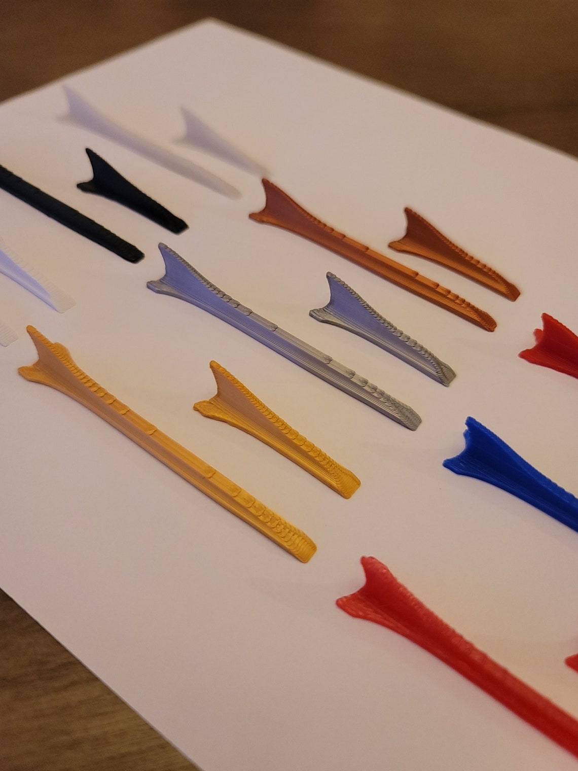 50 Pack of 3D Printed Golf Tees Etsy