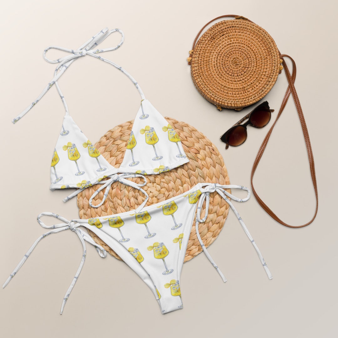 Lemon Drop, Lemoncello, Summer Spritz Swim All-over Print Recycled ...