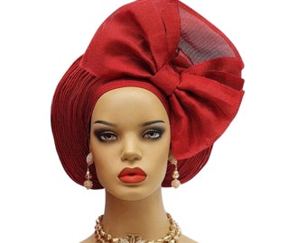 Aso Oke, Auto Gele, Ready to Wear, Pretied Gele