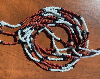 Unique design beads Multi colored Waist beads, African waist beads, Waist beads