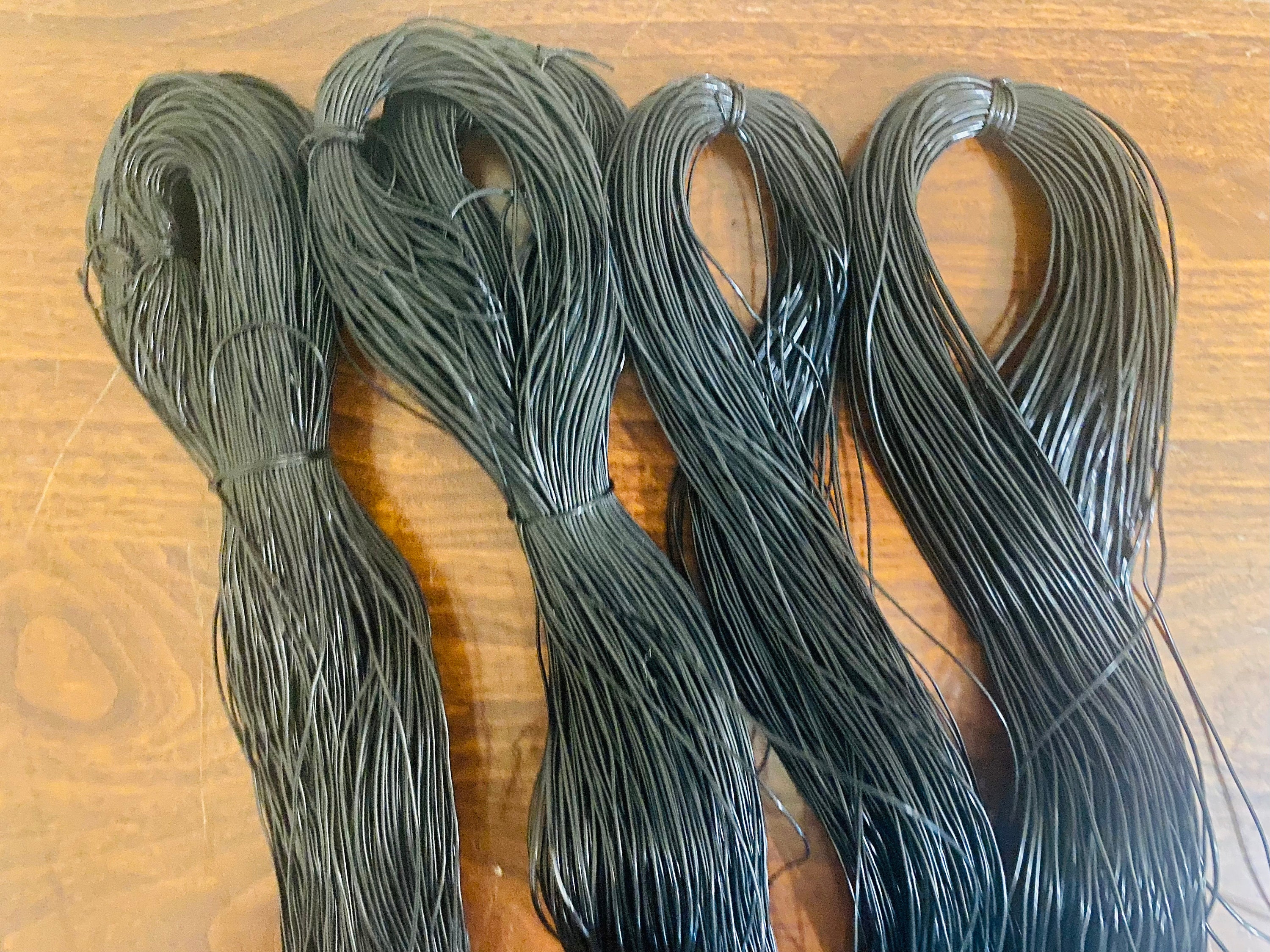 30ft 1mm Braided Beading Thread, Chinese Knotting Cord, Macrame String,  Nylon Cord Pick A Color 