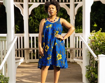 Flowra Dress , Freesize sleeveless dress,