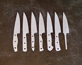 Allzweckmesser Klingenrohling (unvollendet): Edelstahl oder Kohlenstoffstahl, DIY Küchenmesser