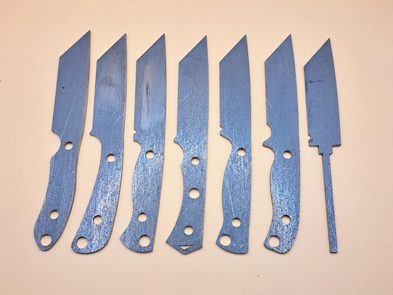 Tanto Knife Blank for Makers 7 inch – 80CrV2, D2, or AEB-L Steel