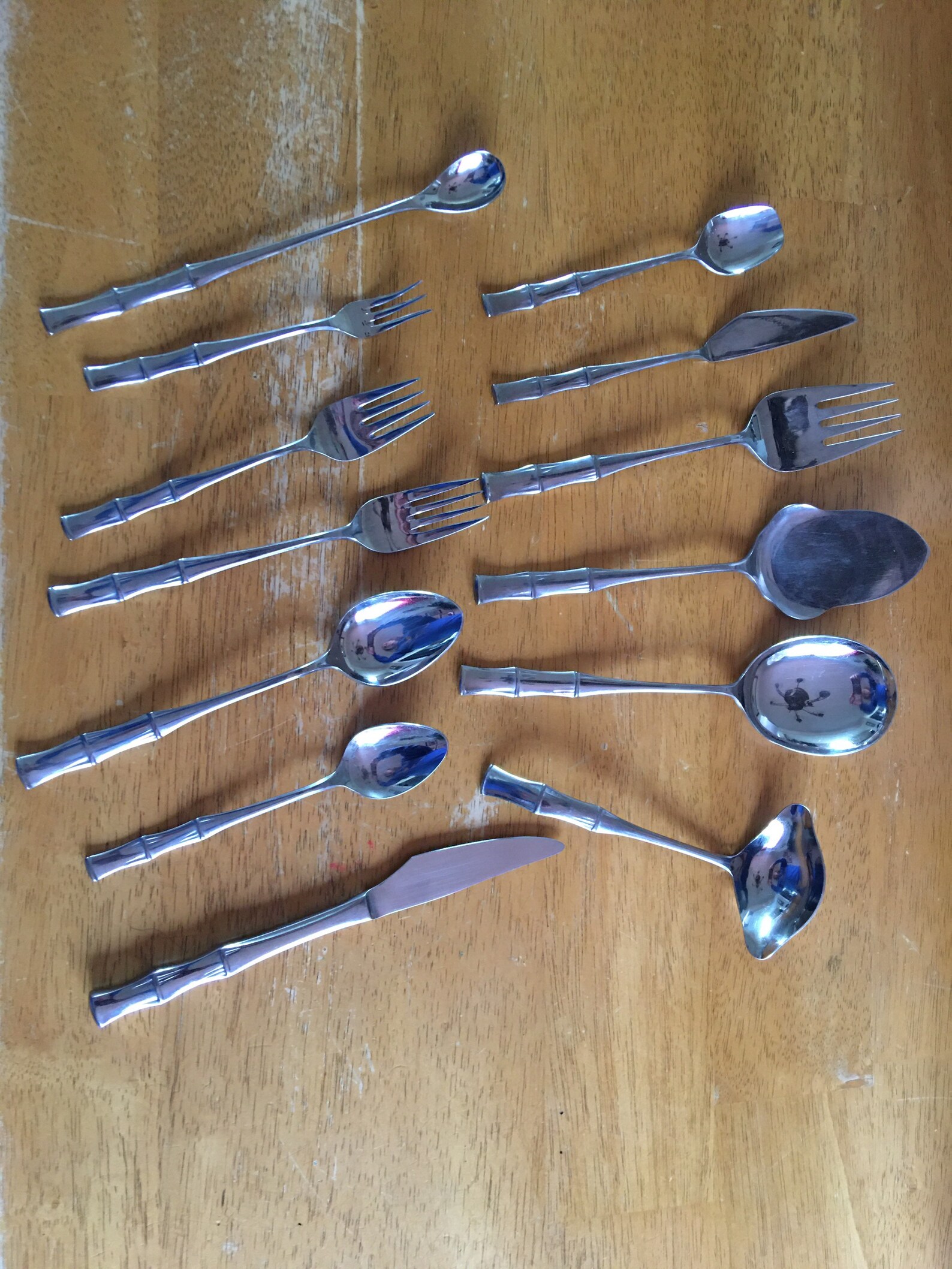 Eldan Japan Stainless Steel Flatware Set in Original Wood Etsy