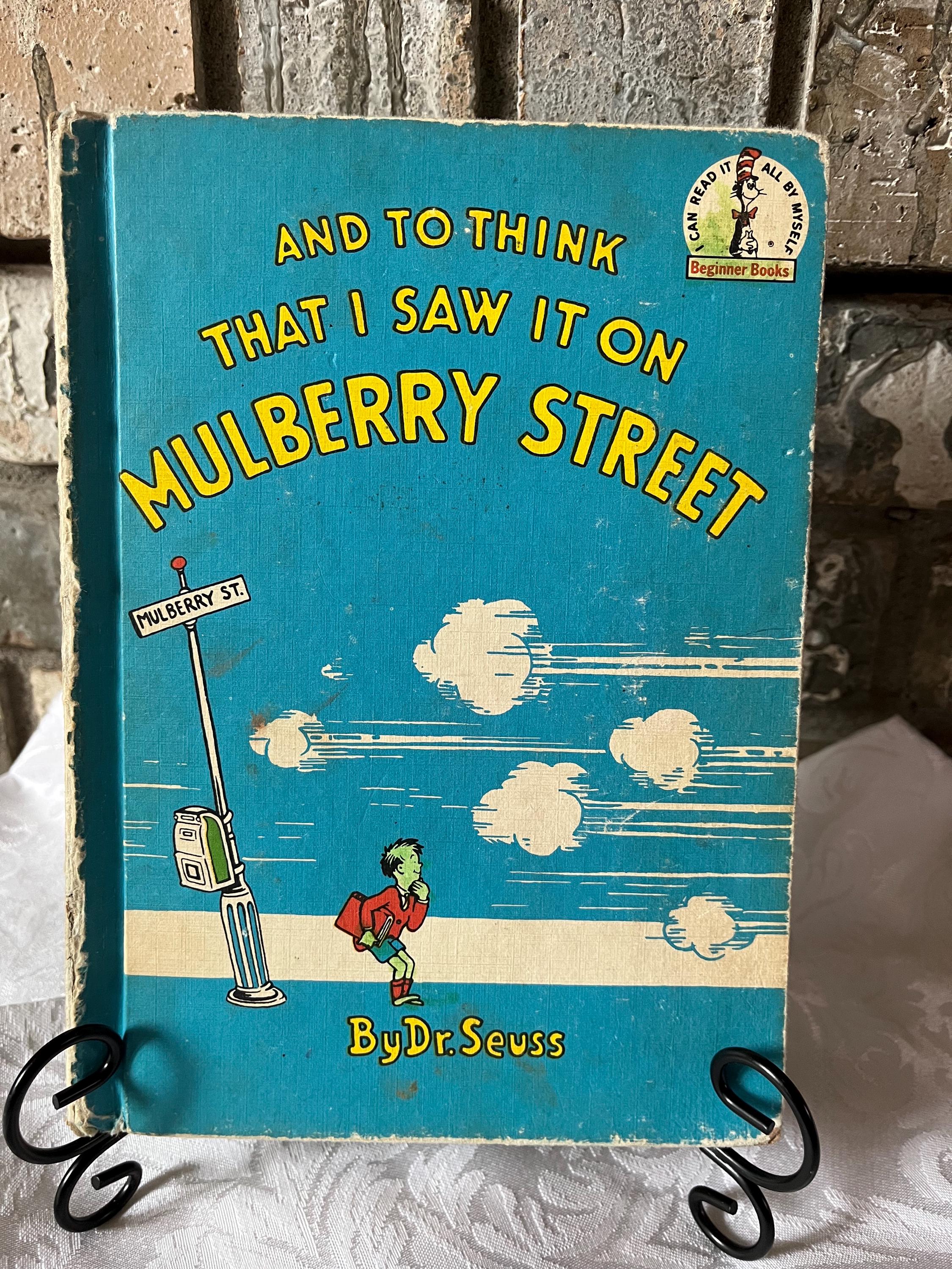 And to Think That I Saw It on Mulberry Street by Dr. Seuss - Etsy