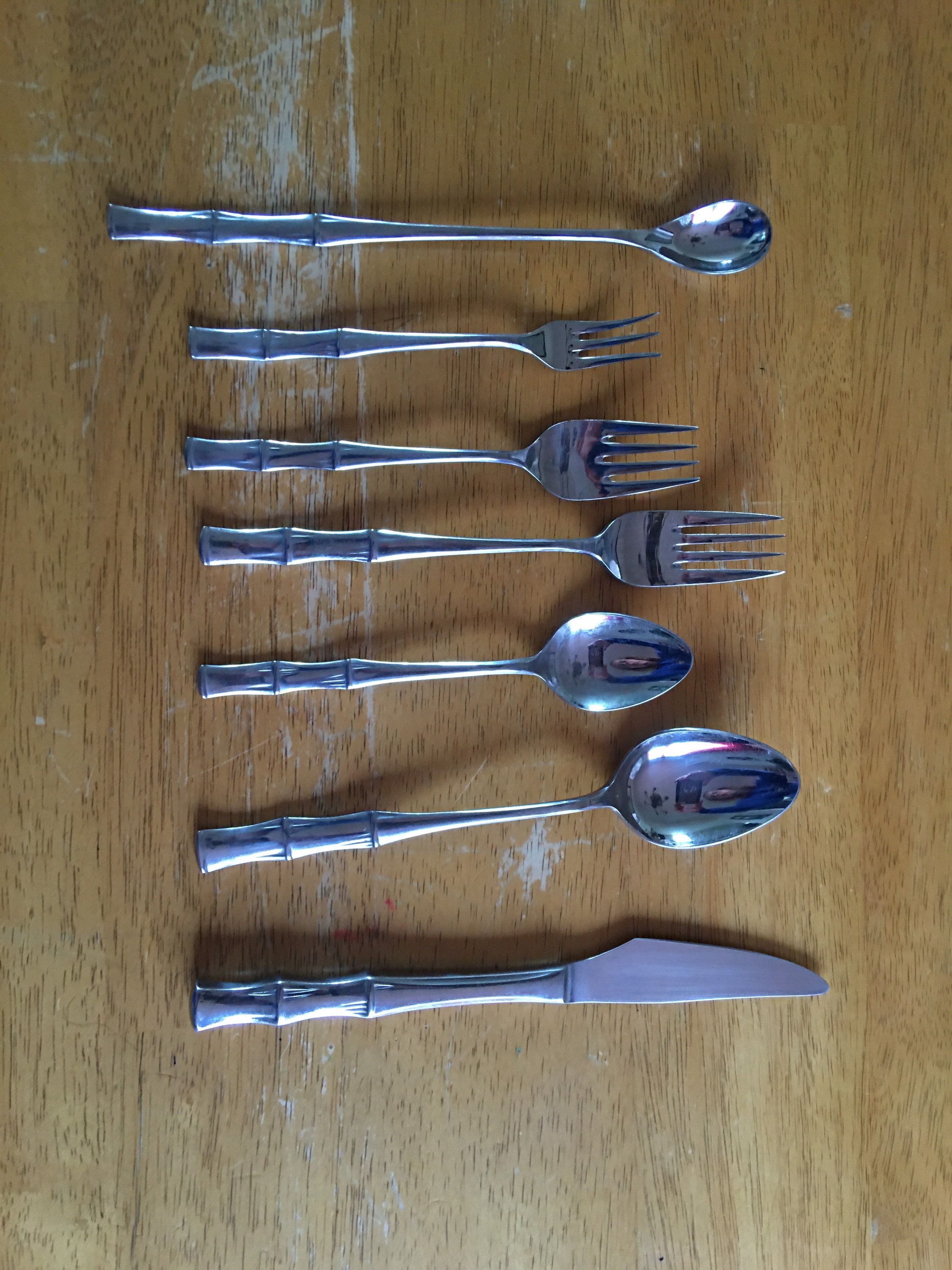 Eldan Japan Stainless Steel Flatware Set in Original Wood Etsy