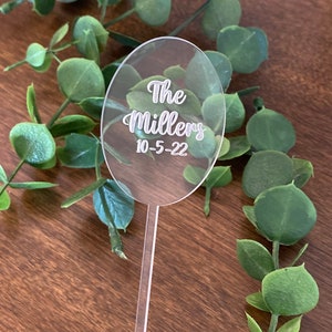 personalized cocktail stir sticks acrylic cocktail stirrers wedding date drink stirrers, custom wedding anniversary party favors for guests