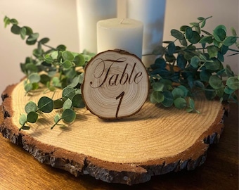 farmhouse wedding table decor rustic wedding table numbers wood slice wedding table signs, barn wedding decorations for reception, rehearsal