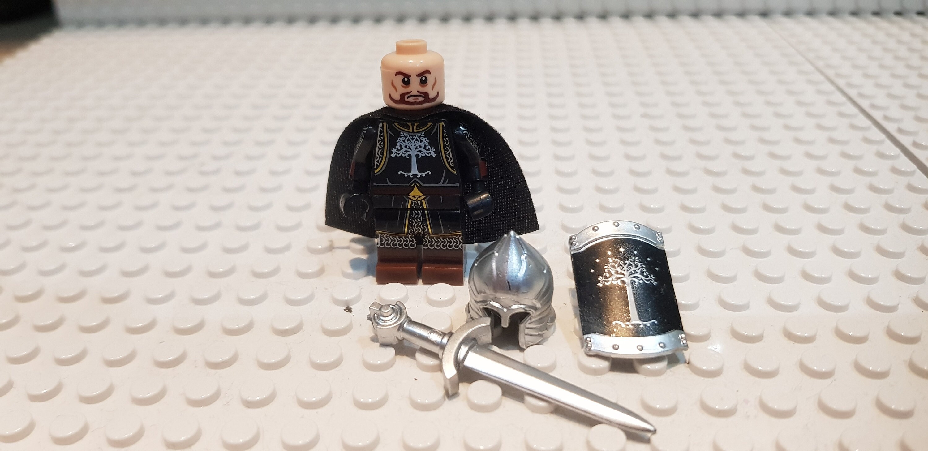 Lord of the ring Gondor soldier Lego compatible custom Etsy
