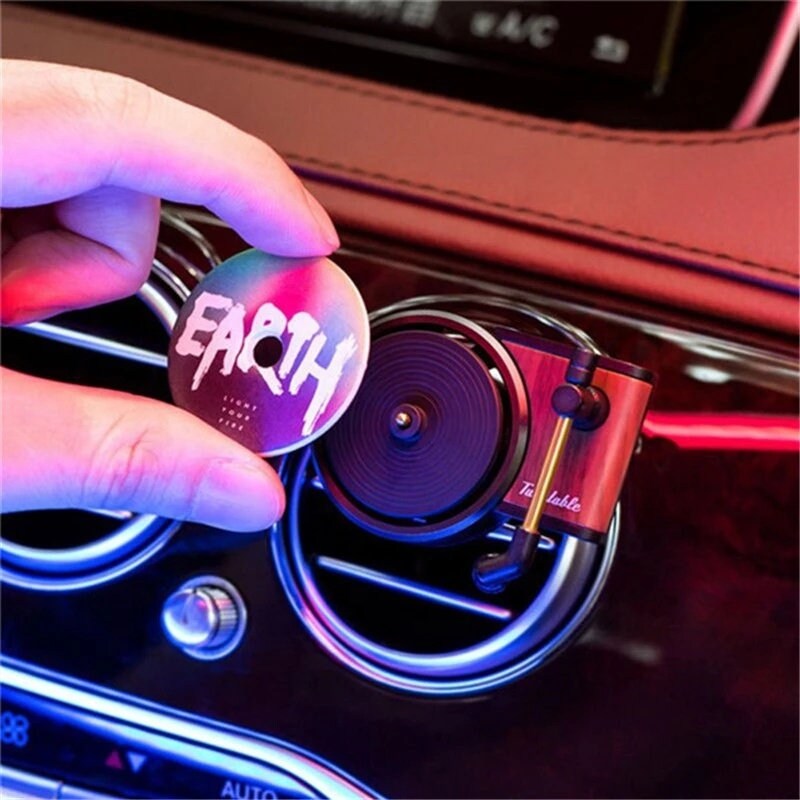 MAKE IT SPIN Turntable Car Air Freshener Air Outlet Aromatherapy
