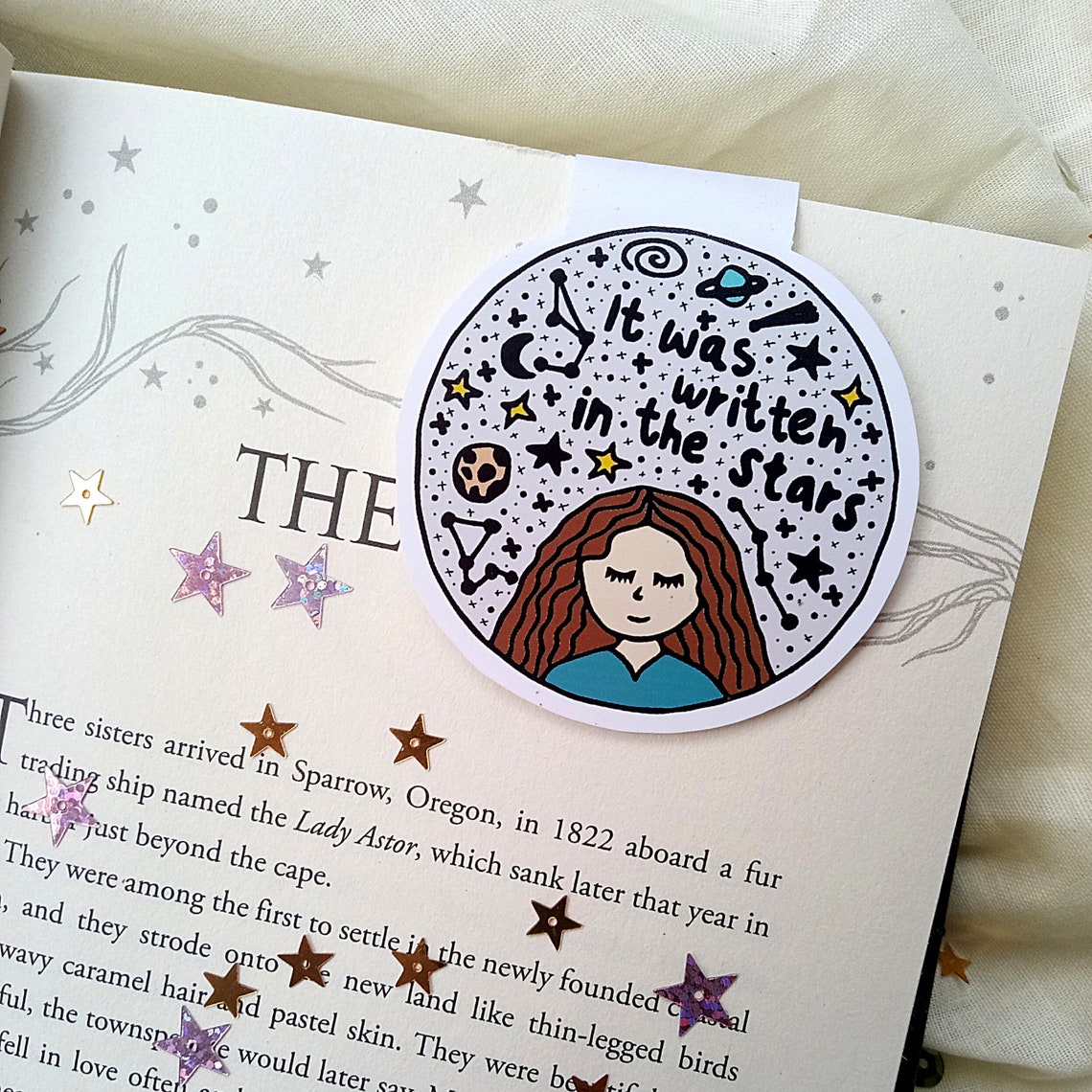 BOOKMARK aesthetic night sky stars Etsy