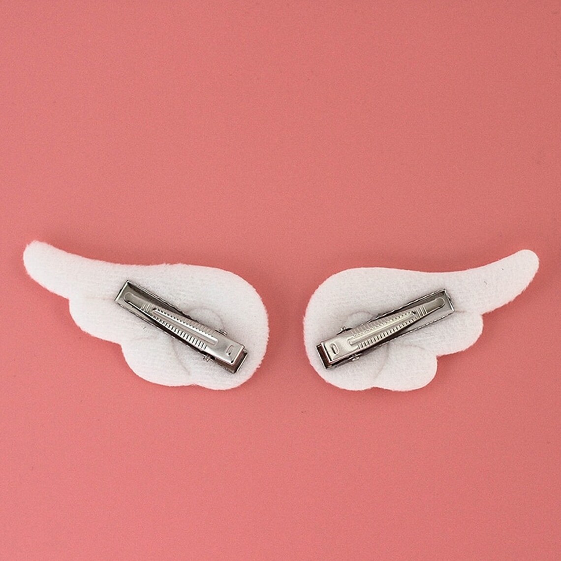 Angel Wings Hair clip l White Wing Hair Clip l Hair Etsy