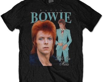 david bowie life on mars t shirt