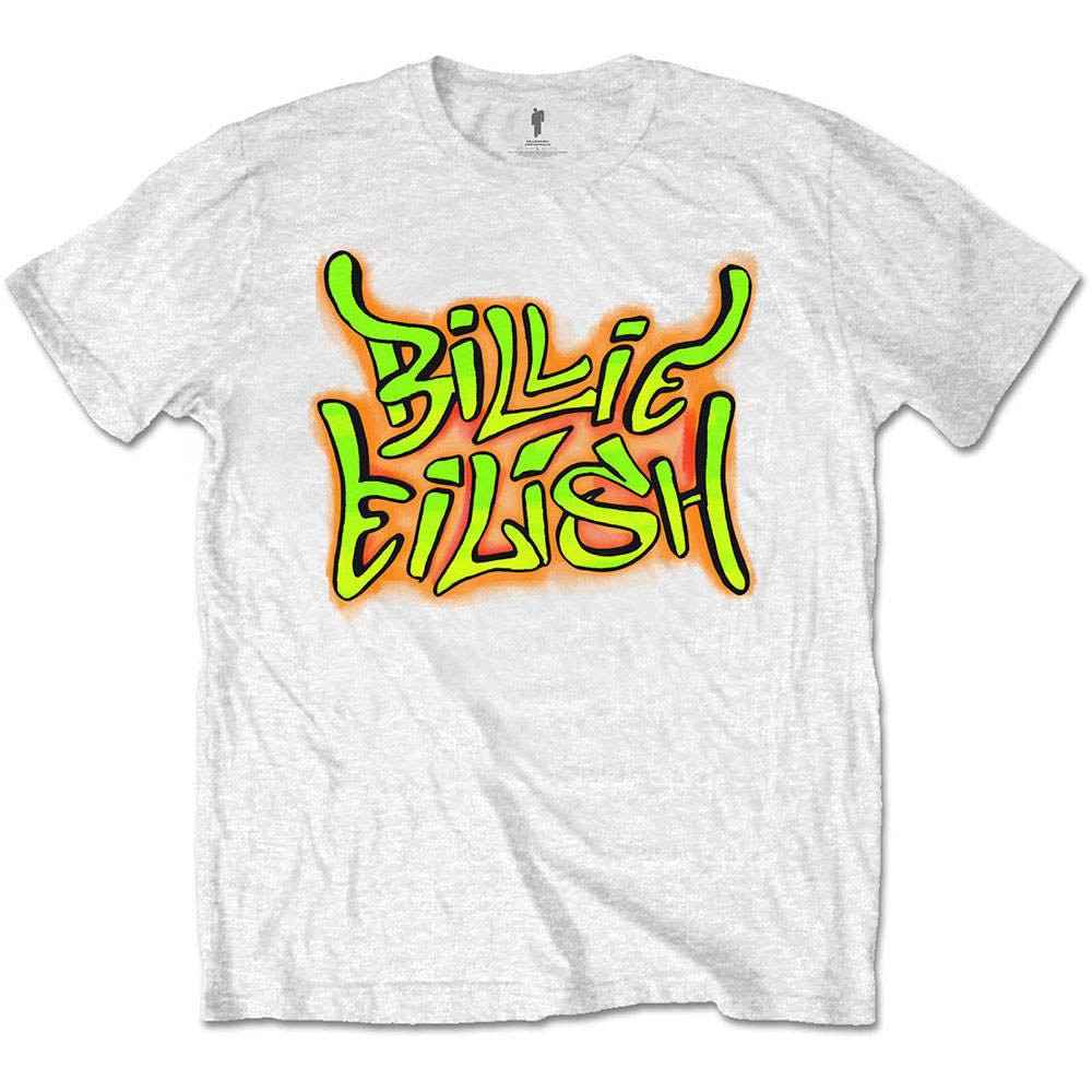 Discover Billie Eilish Kids Tee: Graffiti T-Shirt