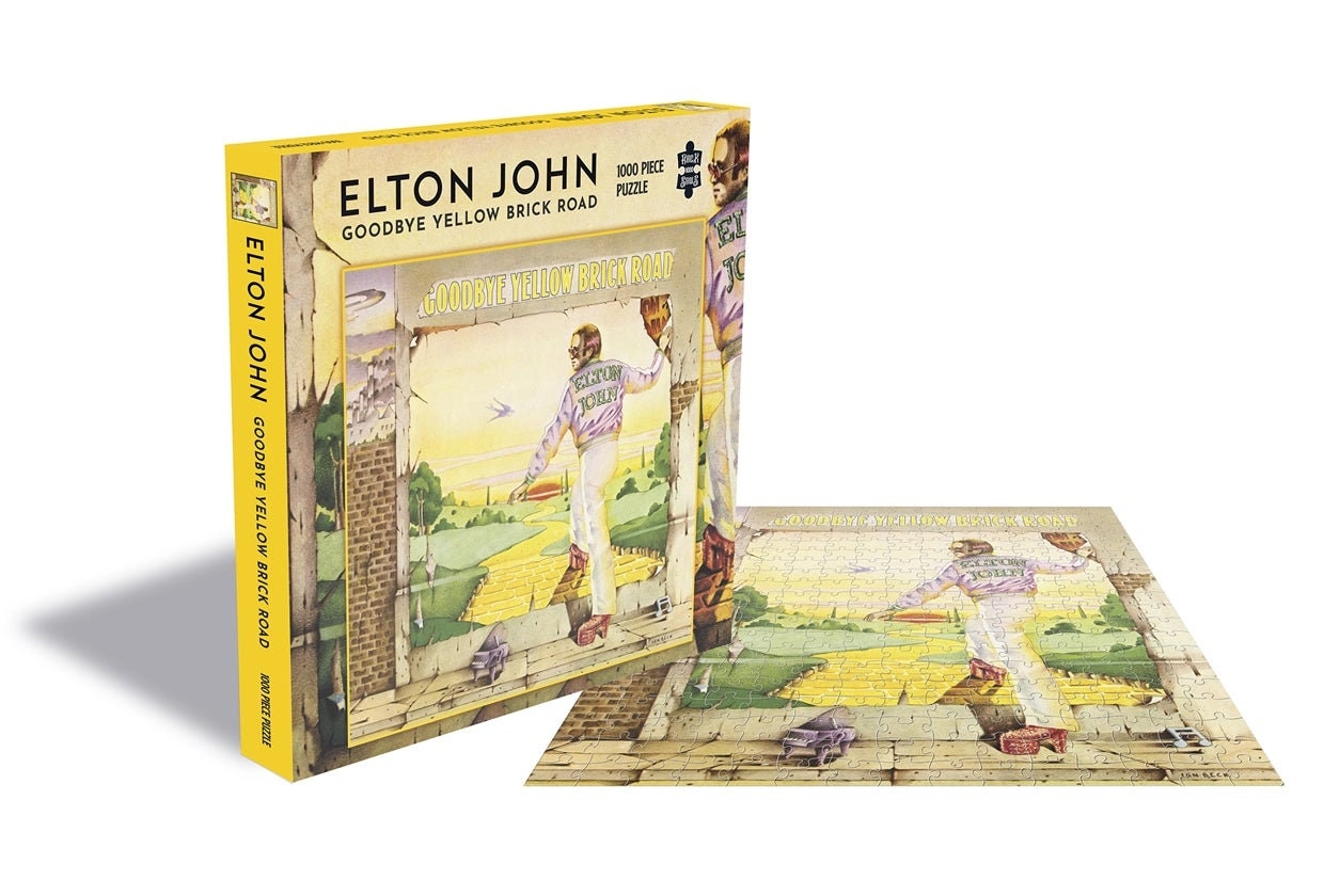 Elton John 'Goodbye Yellow Brick Road' 1000 Piece Jigsaw Puzzle NEW 