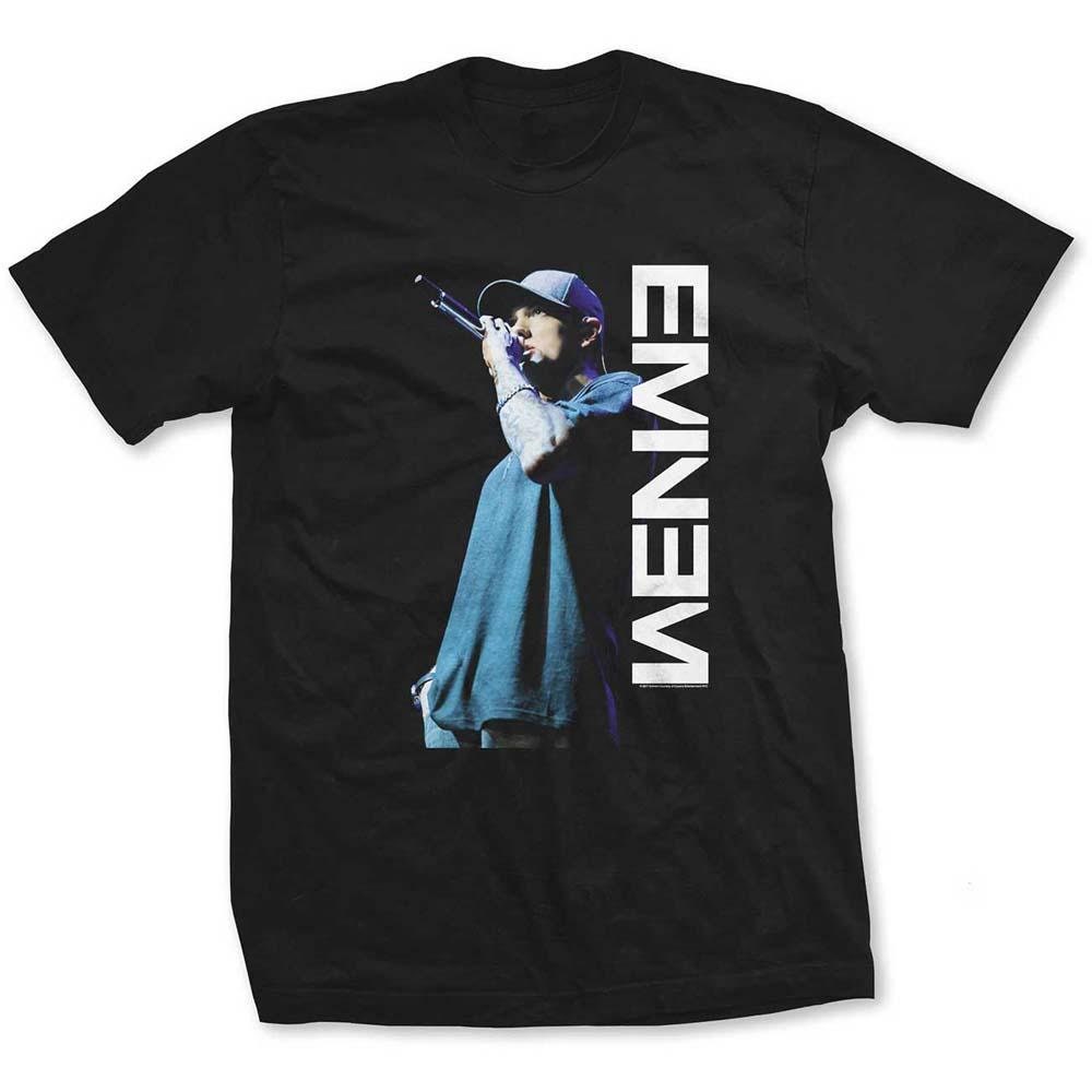 Discover Eminem Unisex Tee: Mic. Pose