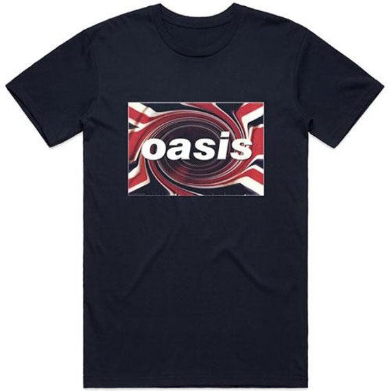 Oasis Unisex Tee: Union Jack - Etsy UK