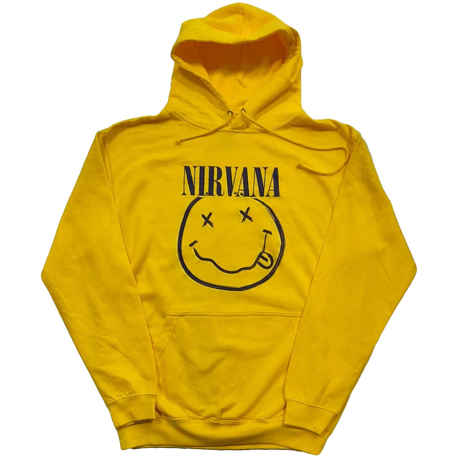 Nirvana SS Bodysuit - Inverse Happy Face Black main image 0