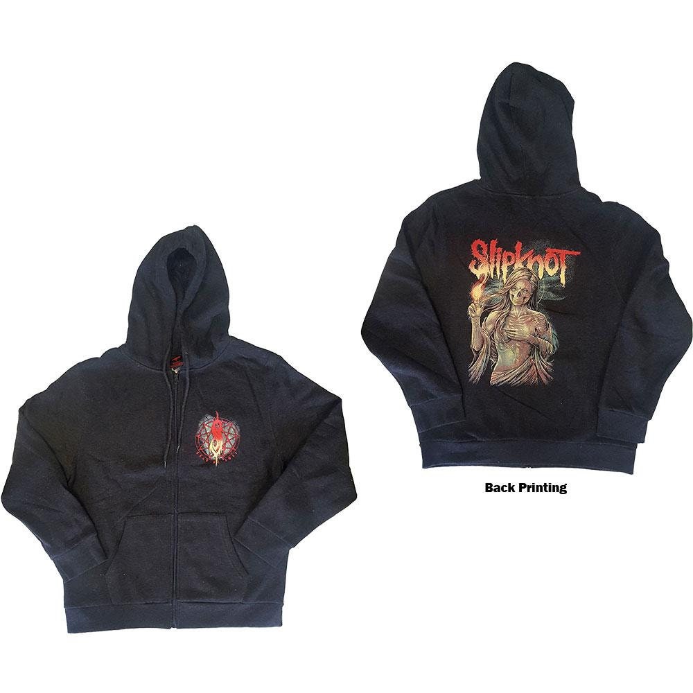 slipknot burn me away moletom com capuz
