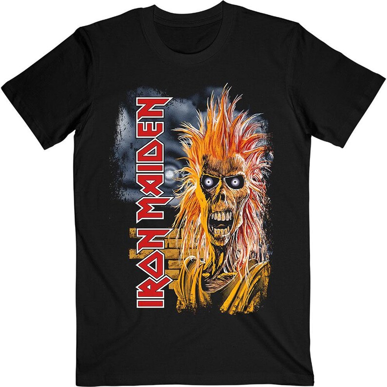 iron maiden first album t shirt