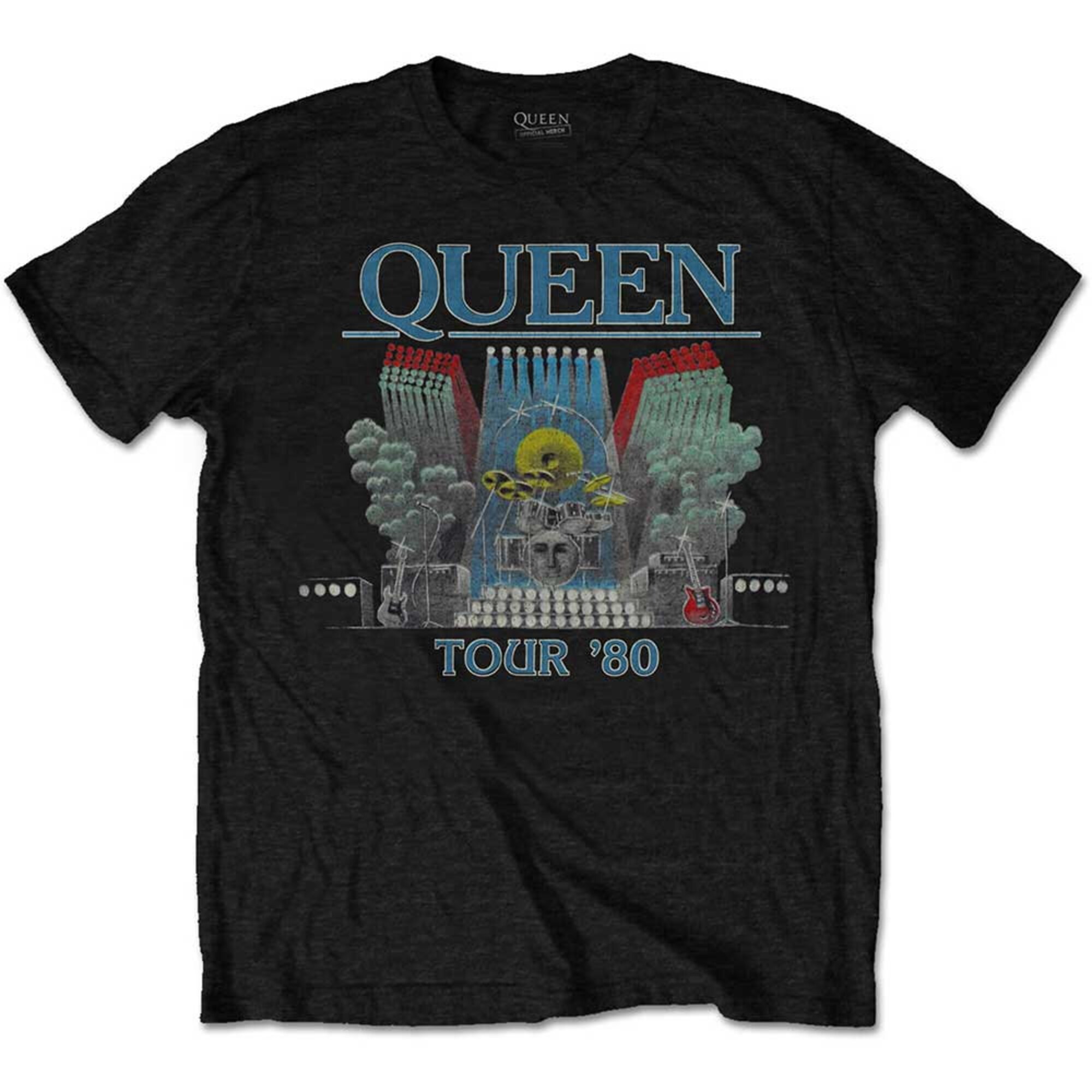 Queen Unisex Tee: Tour '80 TShirt