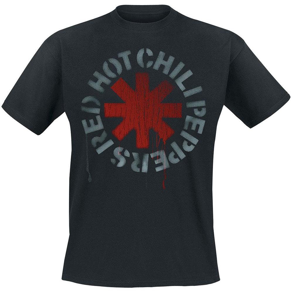 Red Hot Chili Peppers Unisex Tee Stencil Etsy Uk