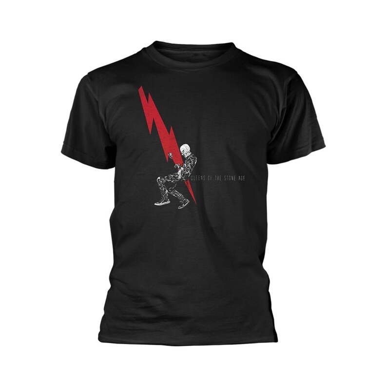 Nouveau T-shirt homme Queens of the Stone Age-Lightning Dude 
