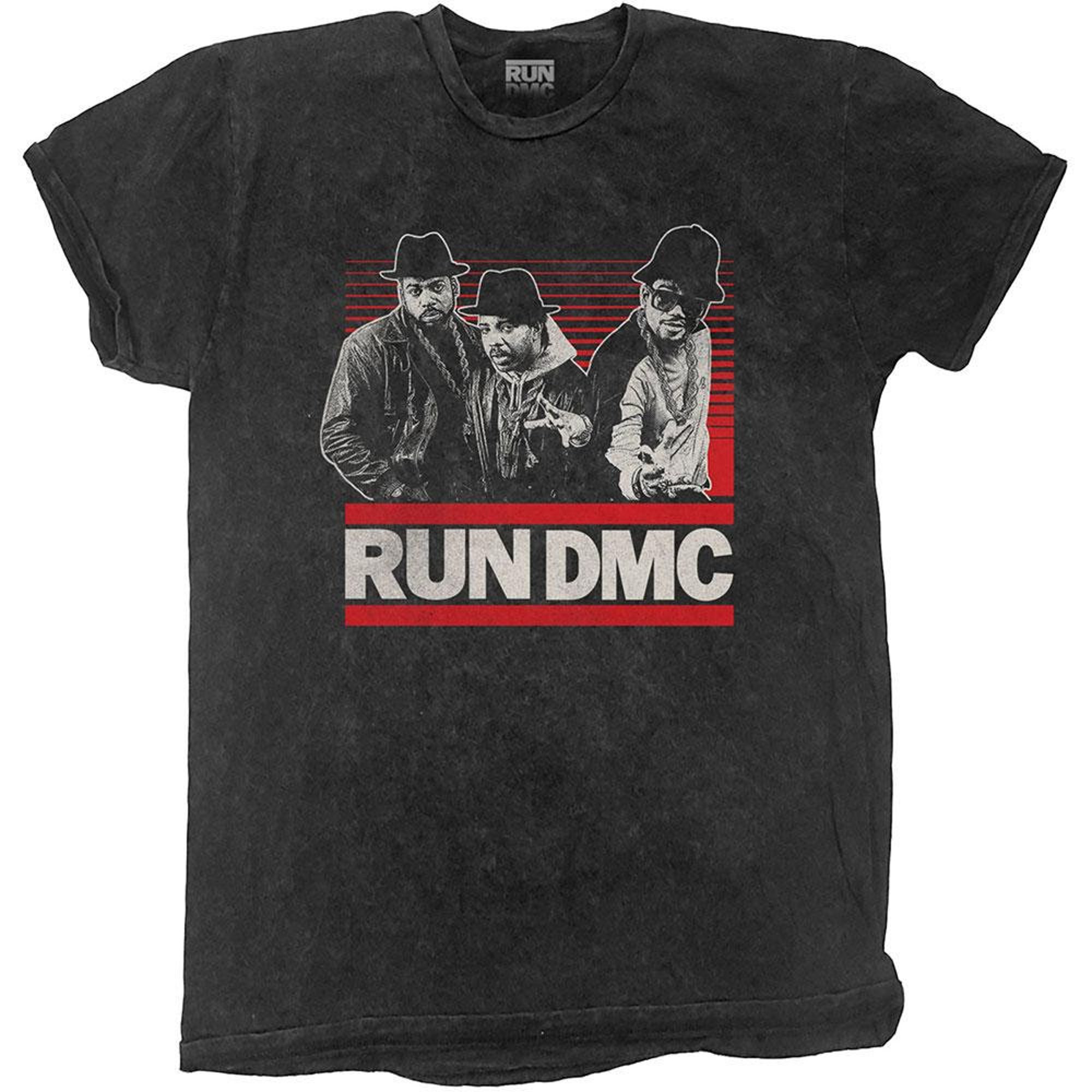 Run DMC Unisex T-Shirt: Farbverlaufsleisten (Dip-Dye/Mineralwsche) Run DMC Unisex T-Shirt: Farbverlaufsleisten (Dip-Dye/Mineralwsche)