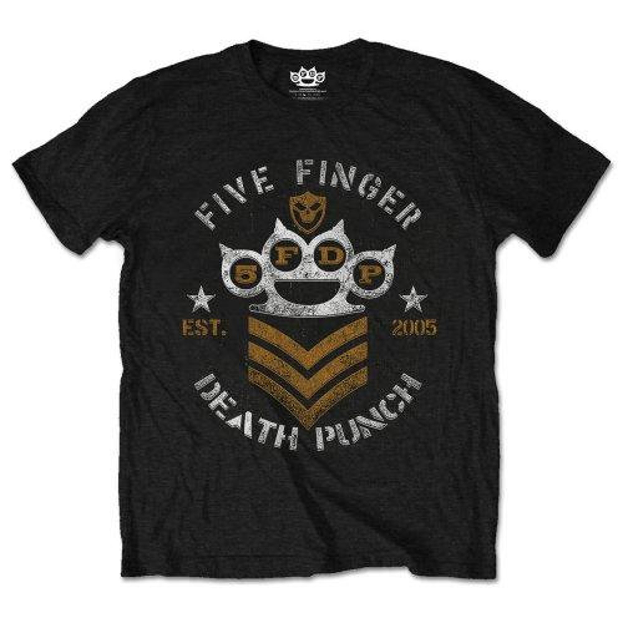 Five Finger Death Punch Unisex Tee: Chevron