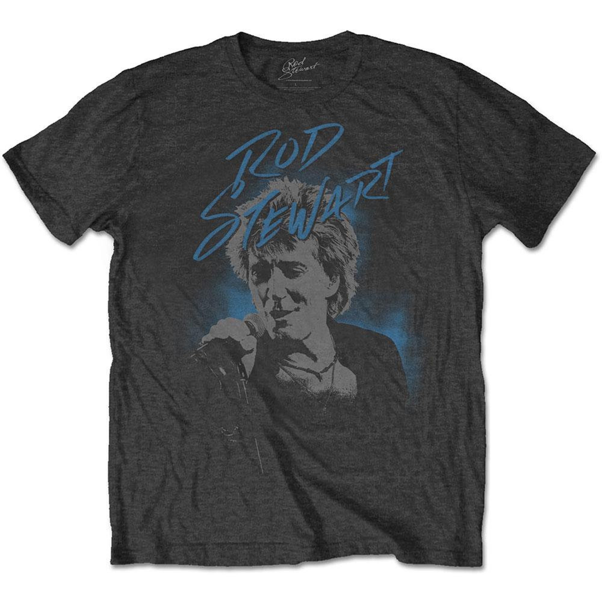 Discover Rod Stewart Unisex Tee: Scribble Foto T-Shirt