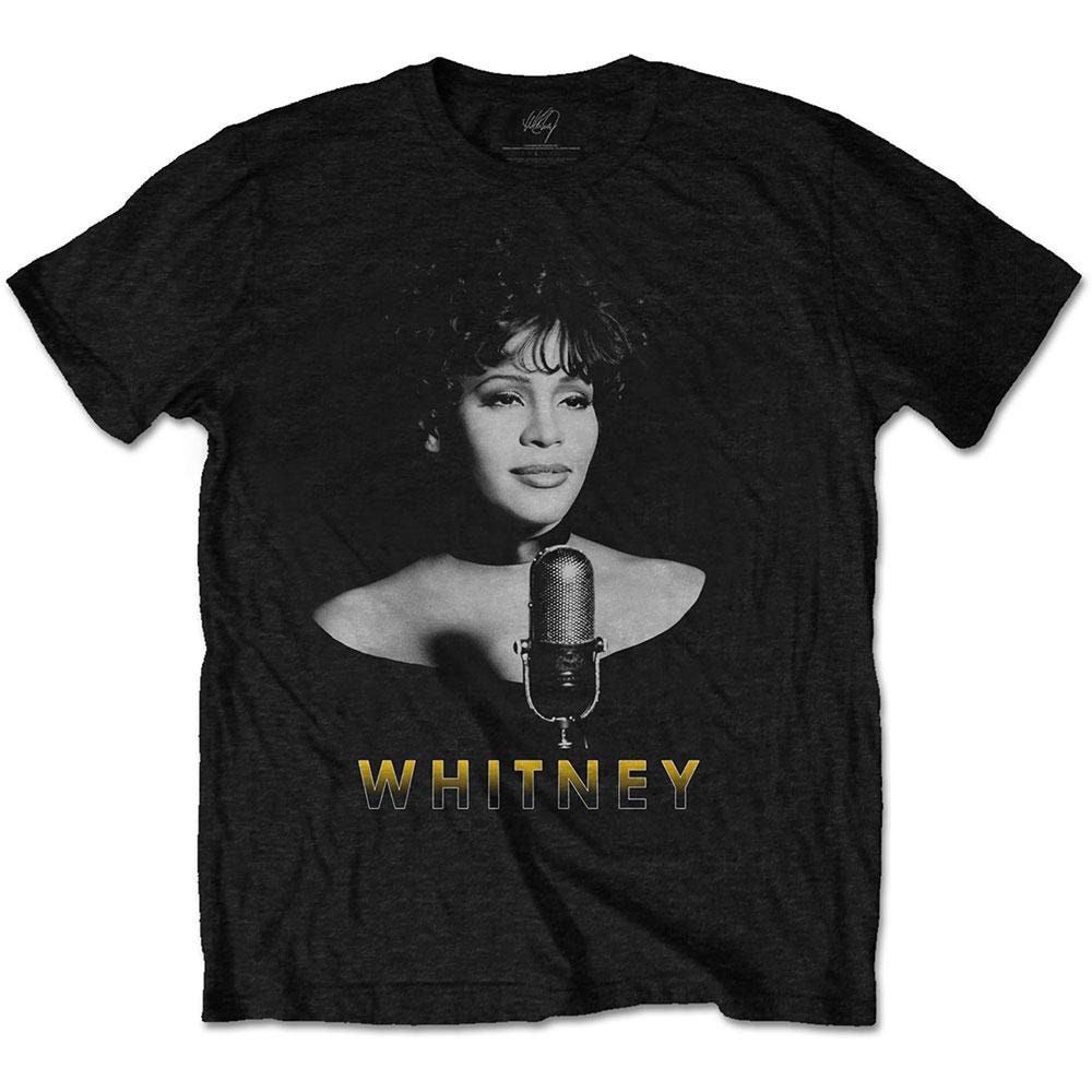 Discover Whitney Houston Portrait T-Shirt