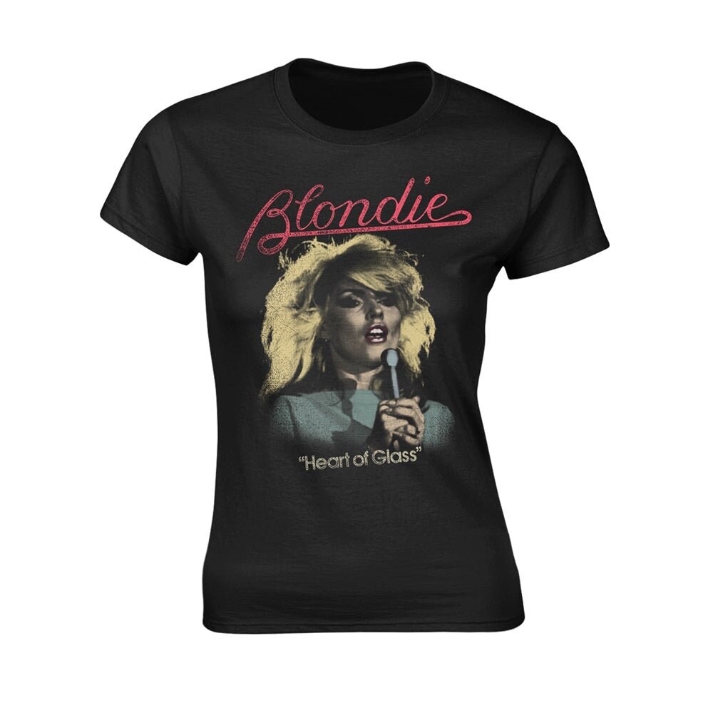 Blondie heart of glass t shirt Clearance
