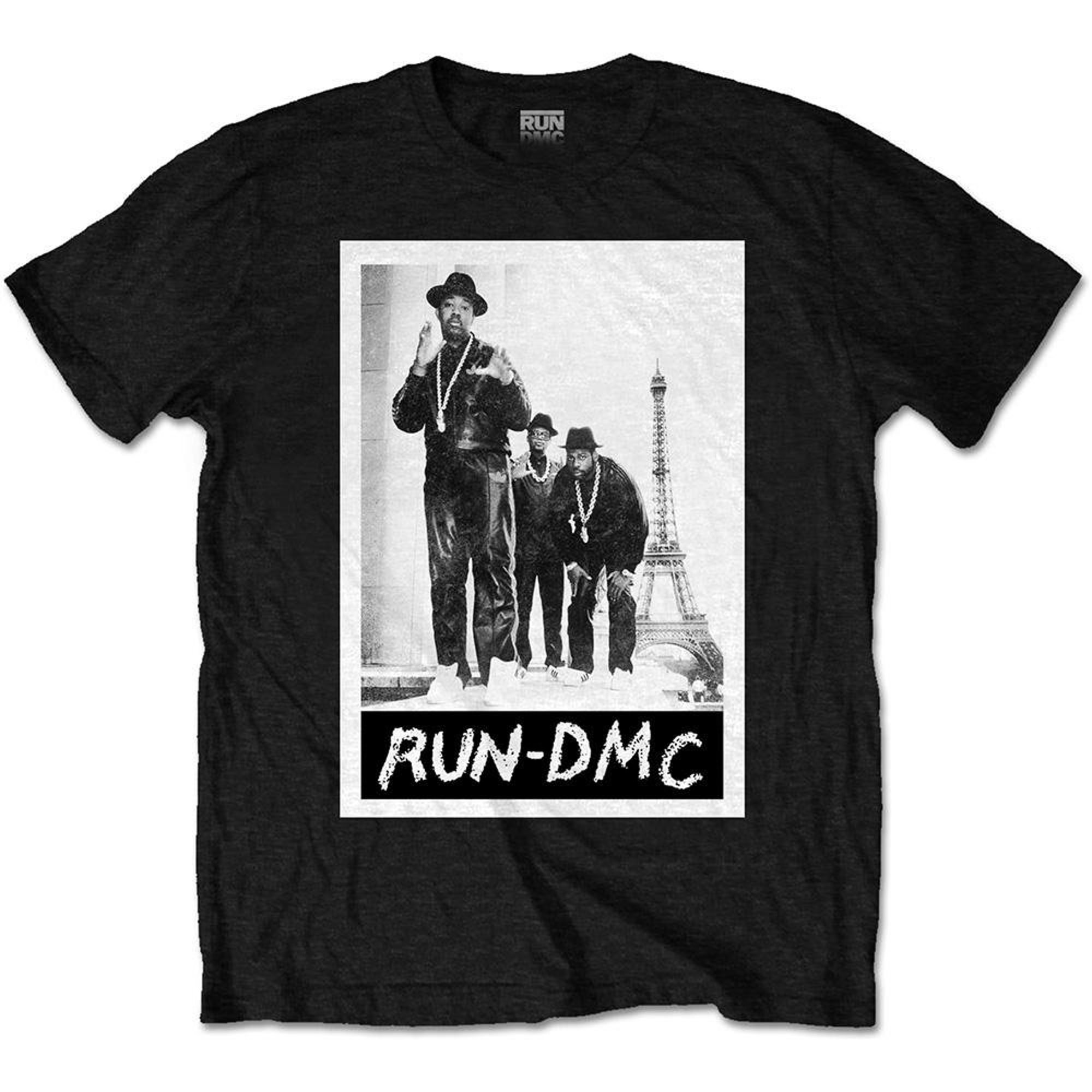 Discover Run DMC Album Lieben  Tee: Paris Foto T-shirt
