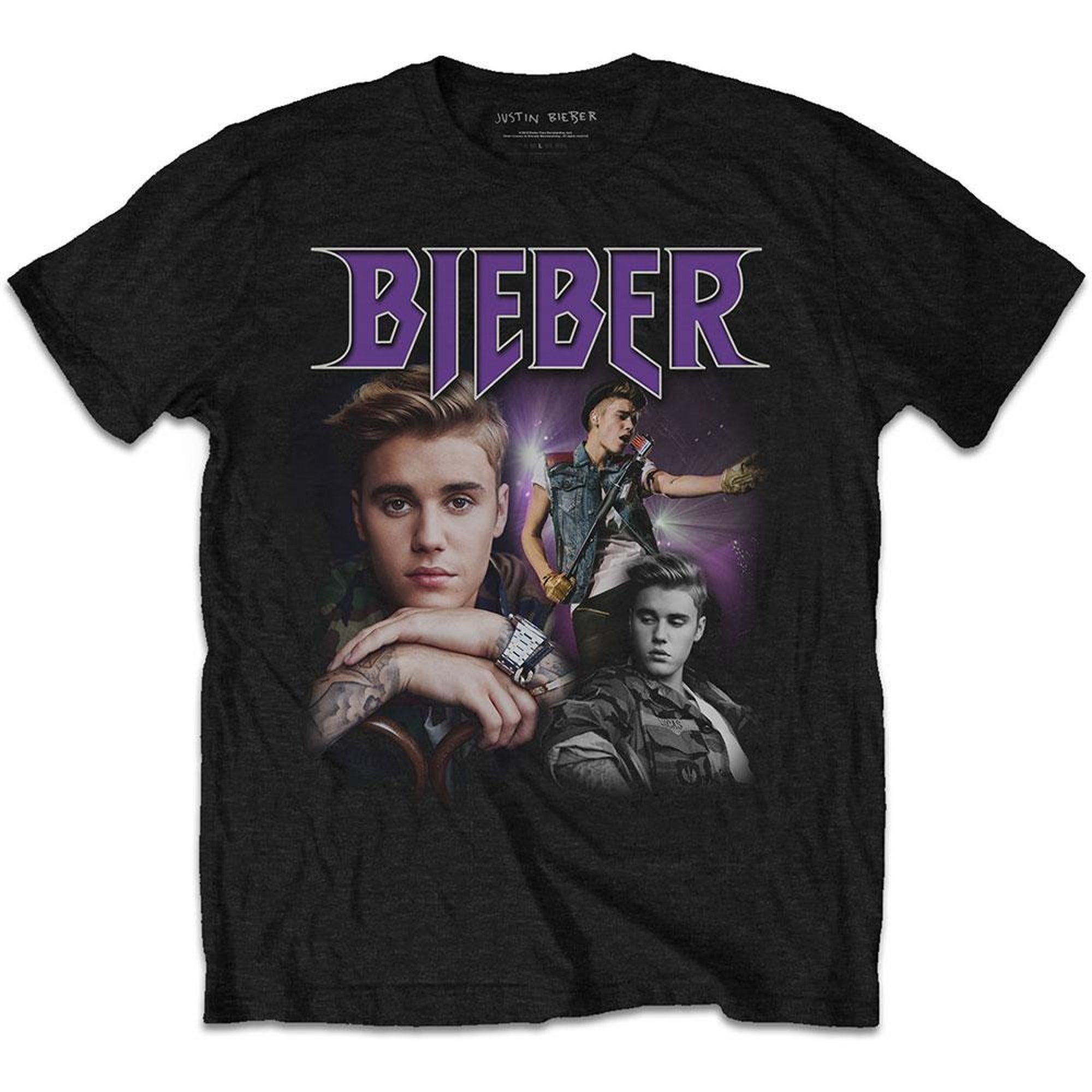 Discover Maglietta T-Shirt Justin Bieber JB Uomo Donna Bambini