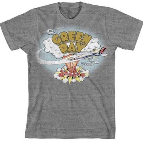 Green Day Dookie Vintage Distressed Style Tshirt Etsy