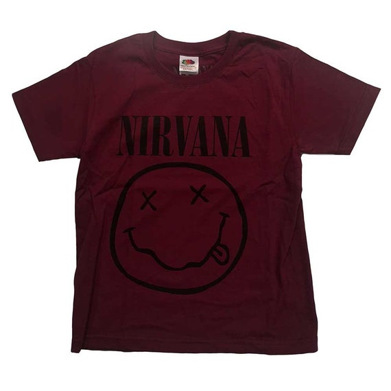 Nirvana Kids T-shirt: Grey Smiley 