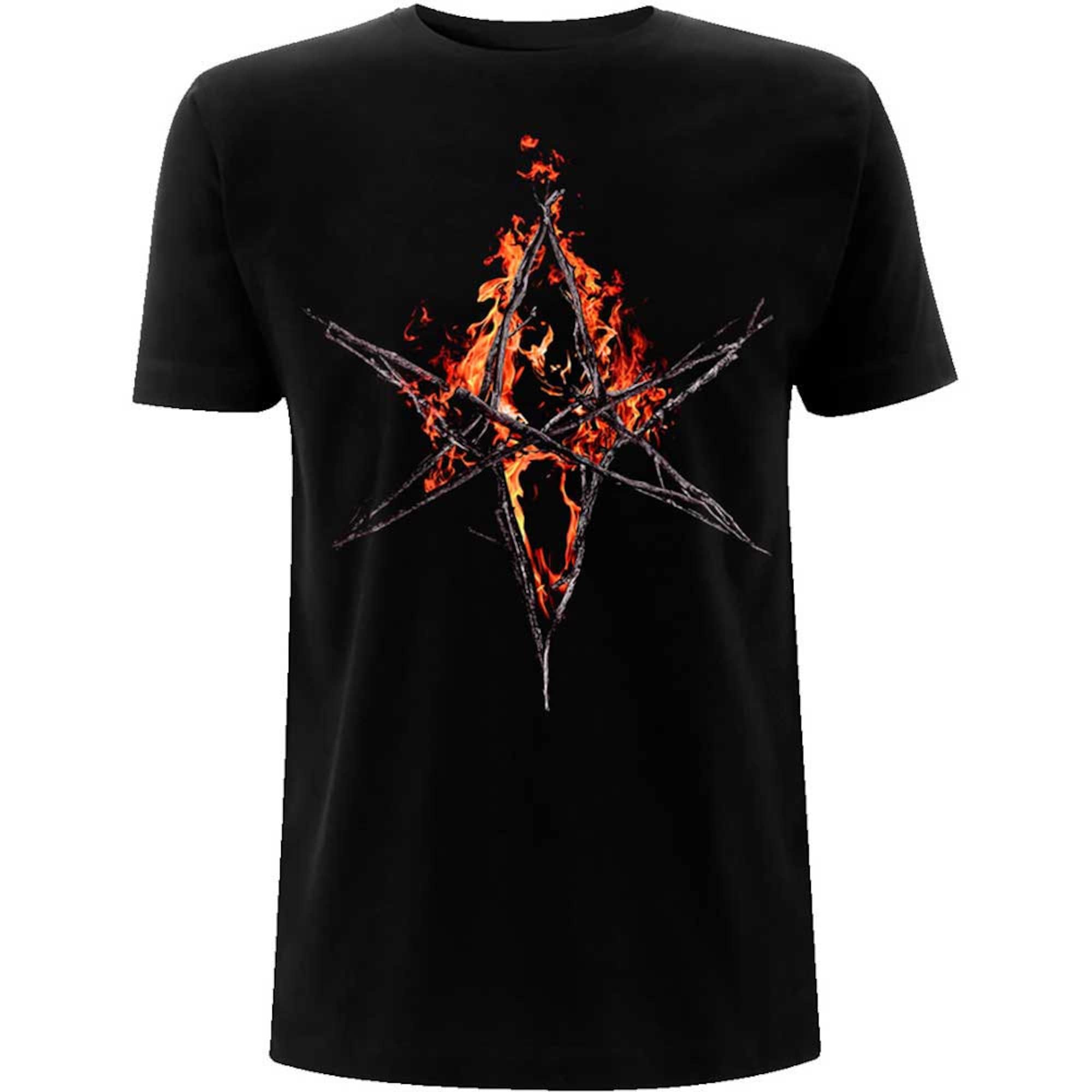 Bring Me The Horizon Unisex T-Shirt: Flaming Hex