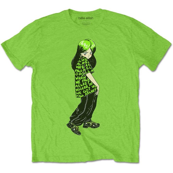 Billie Eilish Unisex T-Shirt: Anime 