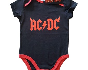 acdc baby outfit