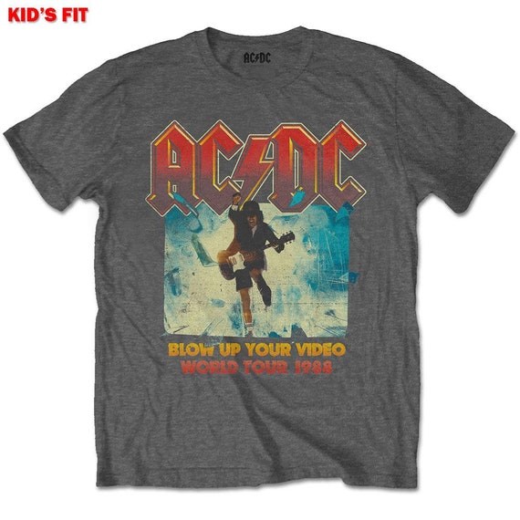 AC/DC Kids Tee: Blow up Your Video 