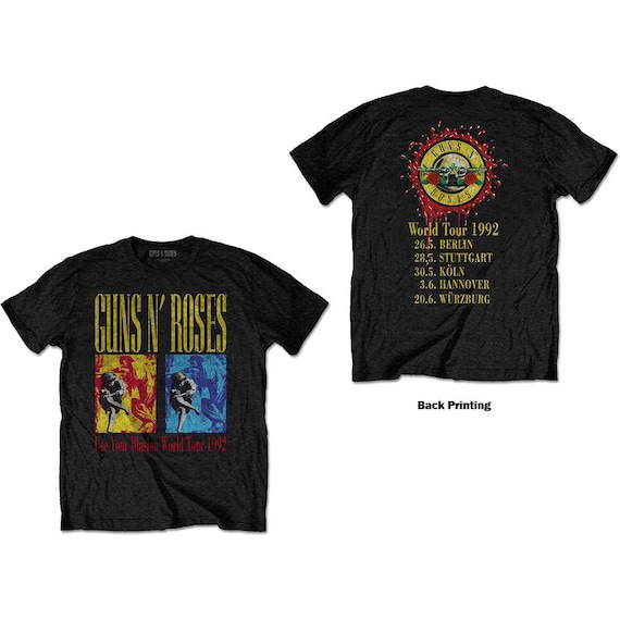 Anvendt Måne Tilskynde Guns N' Roses Unisex T-shirt: Use Your Illusion World Tour - Etsy Denmark