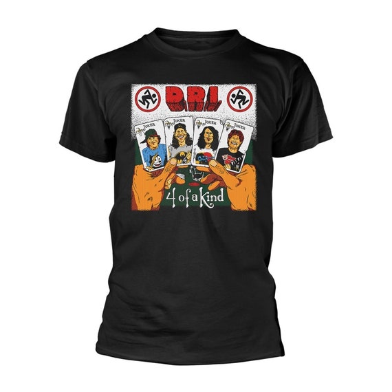D.R.I Unisex T-shirt: 4 of a Kind 