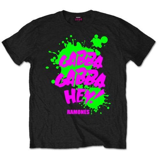 Ramones Unisex Tee: Gabba Gabba Hey 