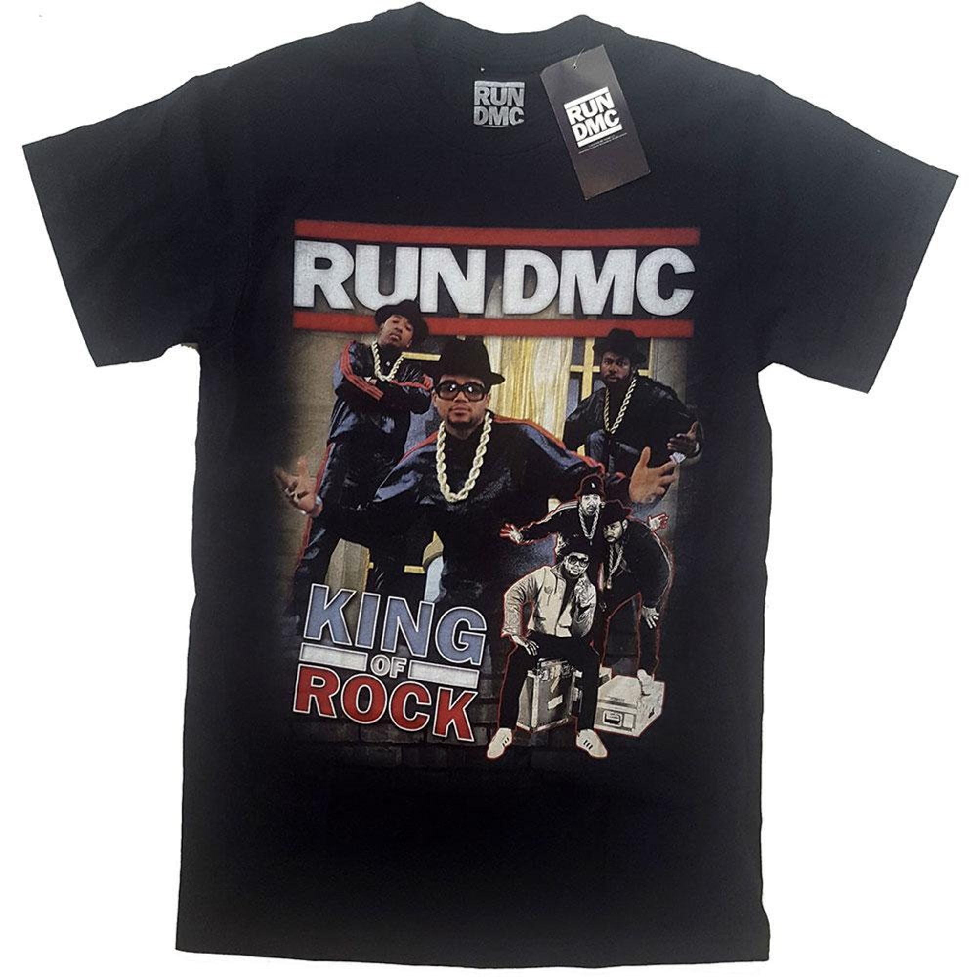 Discover Run DMC : King of Rock T-Shirt