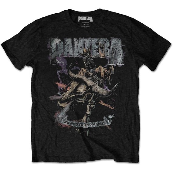 Pantera Unisex Tee: Vintage Rider 