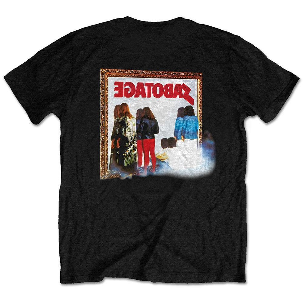 Discover Black Sabbath Unisex Tee: Sabotage (Back Print)