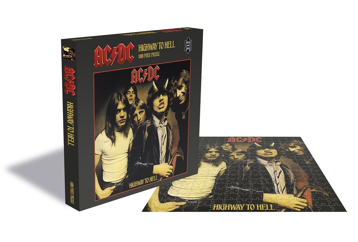 Ac Dc Highway To Hell 1000 Piece Jigsaw Puzzle Etsy